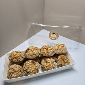 一口冰心脆皮泡芙 (香草)